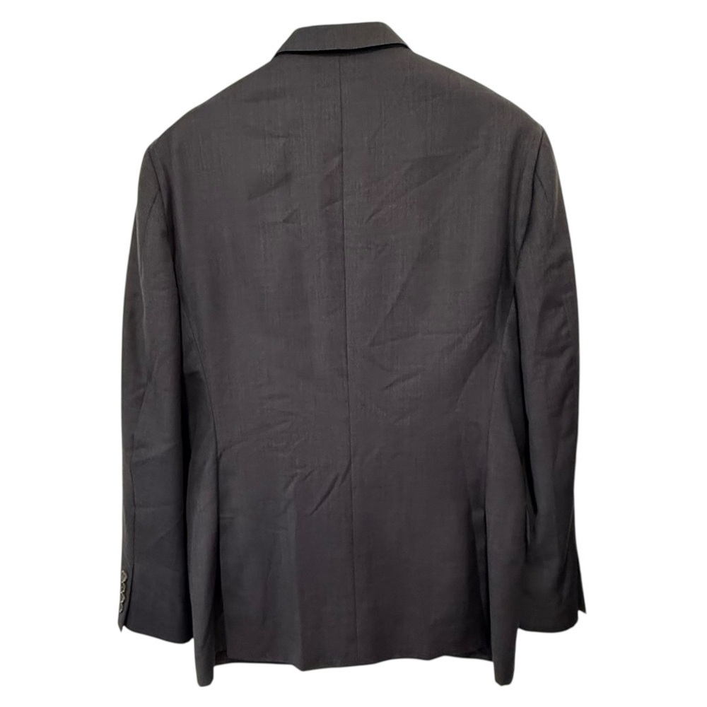 J. Crew Ludlow Italian Worsted Wool Sports Coat Blazer Charcoal Men’s Size 44 - Picture 2 of 10